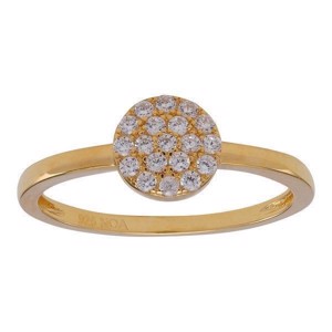 Joanli Nor - Vergoldeter Silber Ring mit Kristallen - Annie - 145 047-3